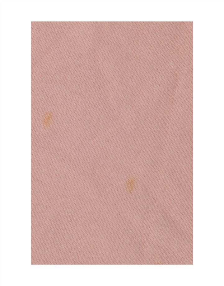 Vintage damestrikket midi-nederdel EU 38 Medium W34 Pink lammeuld