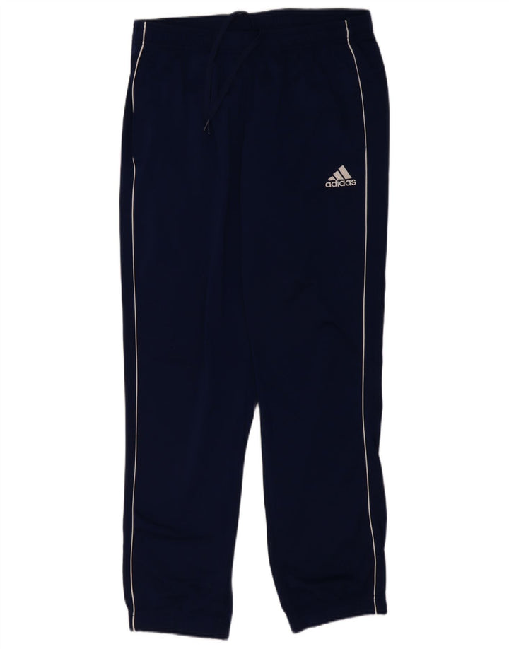 Adidas Dame træningsdragt Bukser Joggers UK 14 Large Navy Blue Polyester