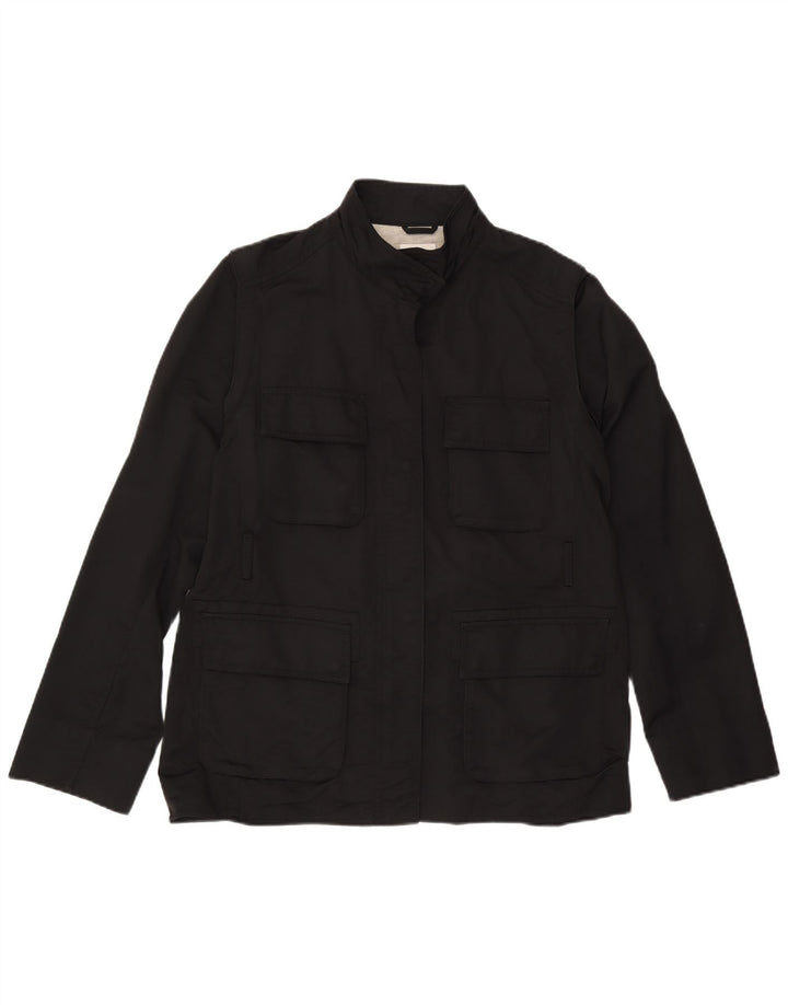 Belfe Womens Utility Jacket UK 16 Large Black