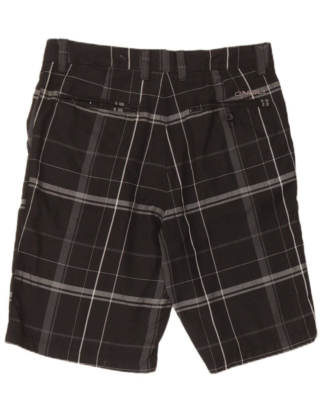 O'Neill chinoshorts til kvinder W32 Medium sort ternet polyester