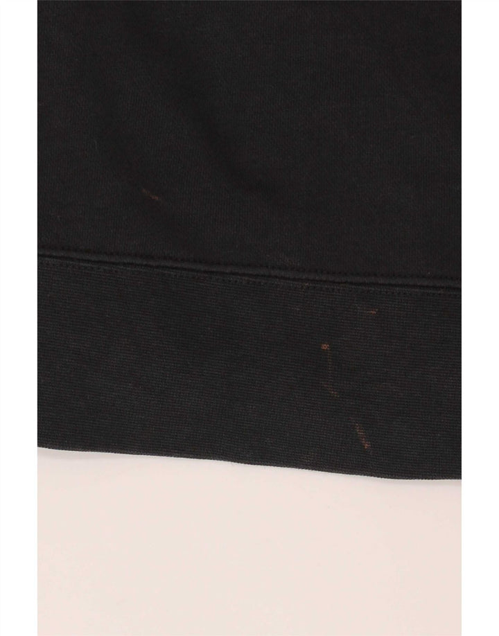 Nike Herre grafisk sweatshirt Jumper Medium Sort Bomuld