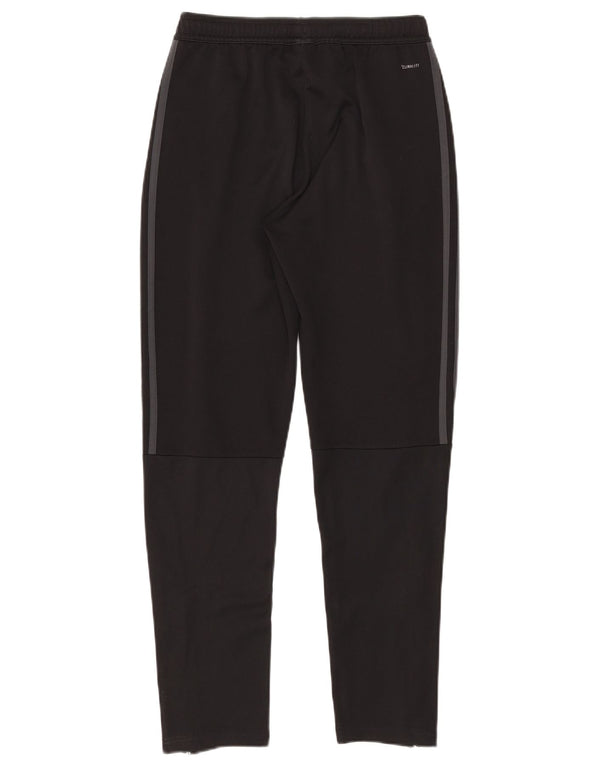 Adidas Boys Climalite træningsdragt bukser 13-14 år Sort polyester