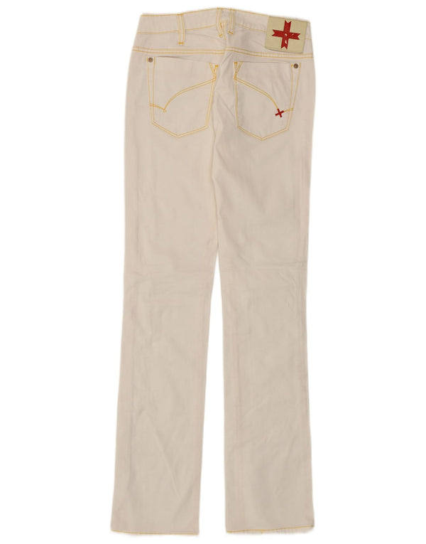 Zu Elements Lige jeans til kvinder W24 L32 Hvid bomuld