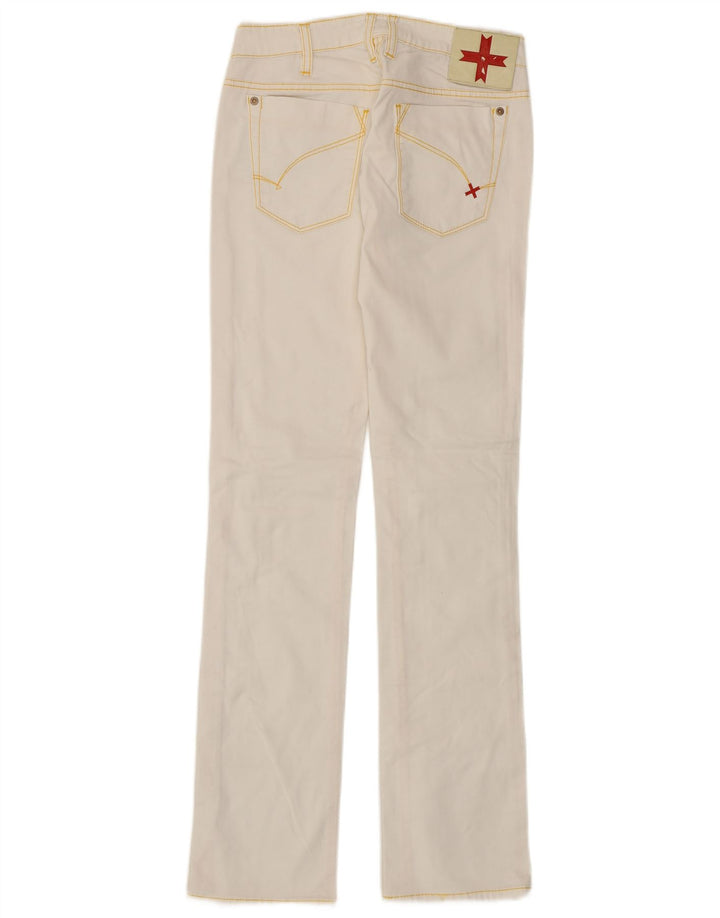 Zu Elements Lige jeans til kvinder W24 L32 Hvid bomuld