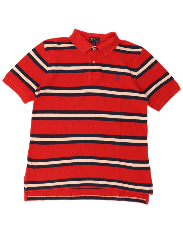 Polo Ralph Lauren drenge poloskjorte 14-15 år stor rødstribet bomuld