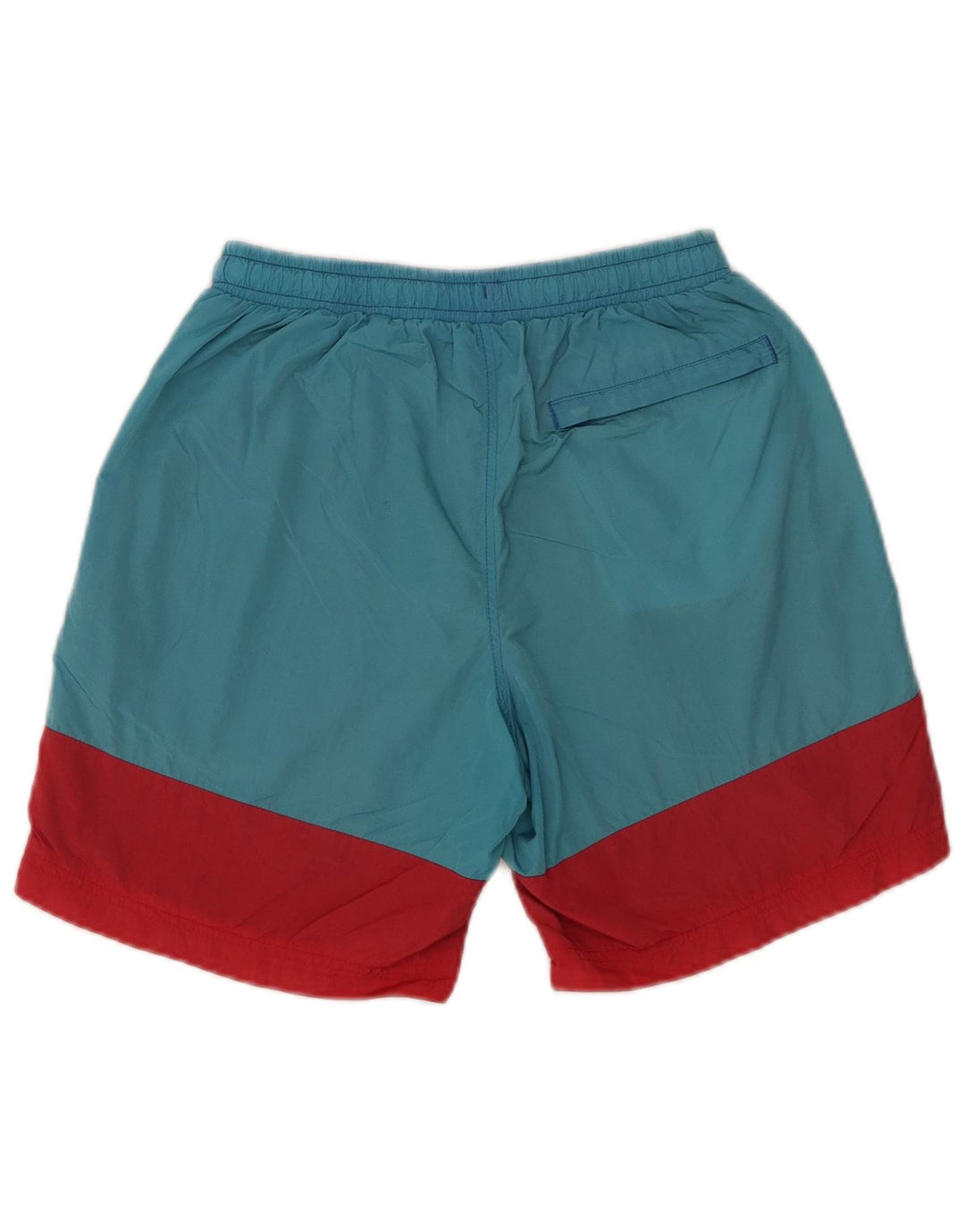 Sergio Tacchini Badeshorts til mænd Små turkis farveblok polyamid