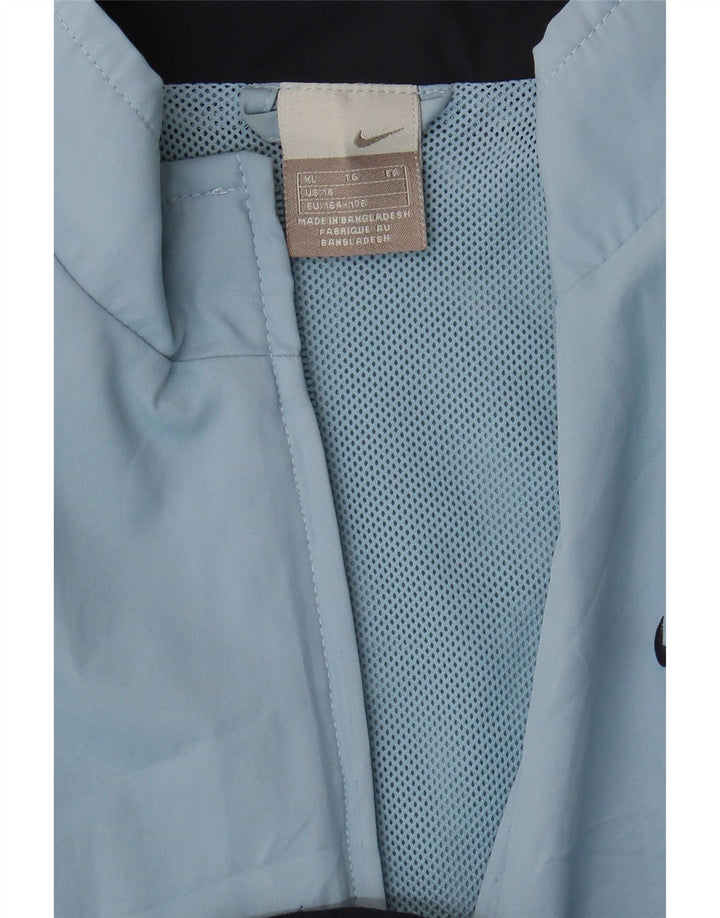 Nike Træningsdragt Topjakke til drenge 15-16 år XL Blå Colourblock