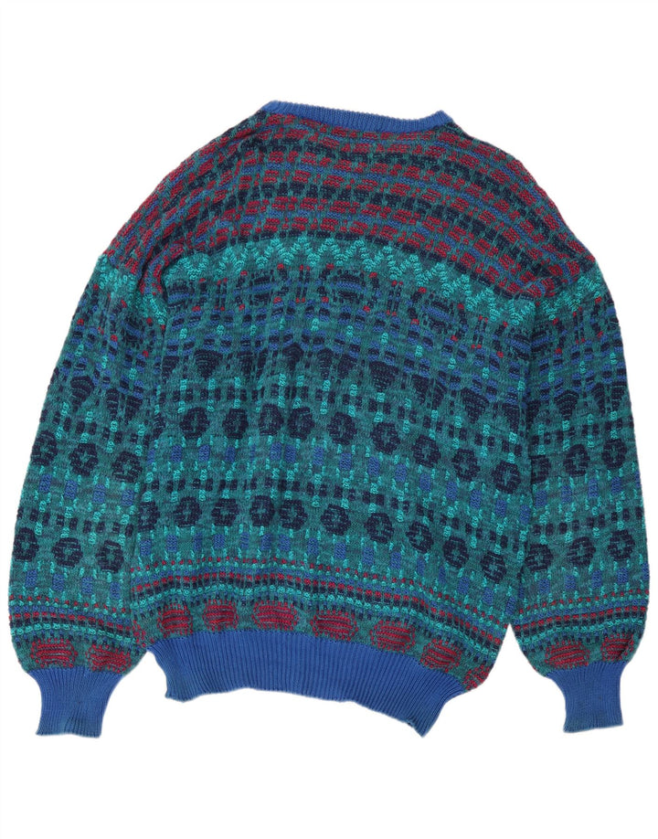 Rantonio Rubino Herre Boat Neck Jumper Sweater IT 54 XL Flerfarvet