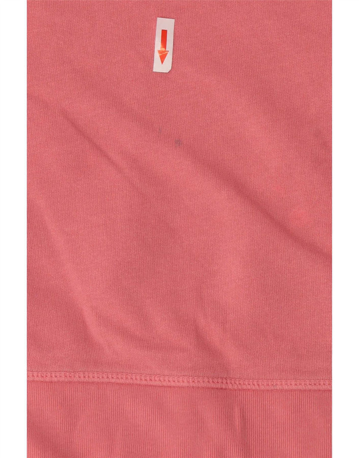 Crew Clothing Dame Sweatshirt Jumper UK 12 Medium Pink Bomuld