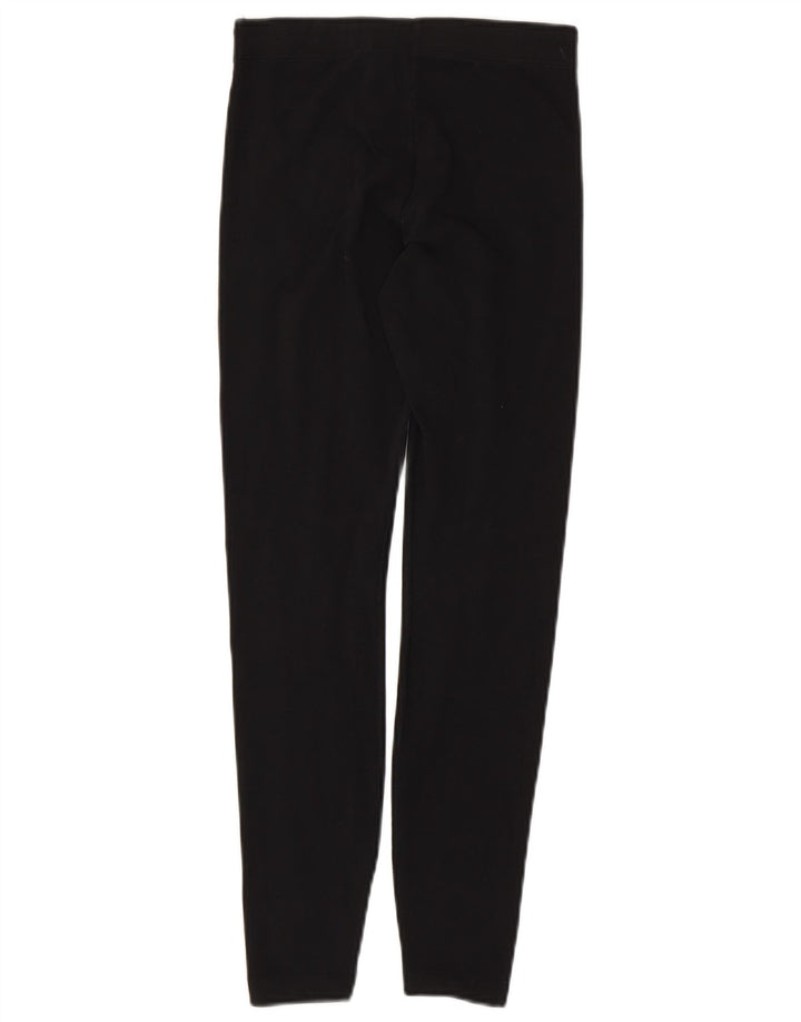 NIKE Grafiske Leggings til kvinder UK 6 XS Sort bomuld