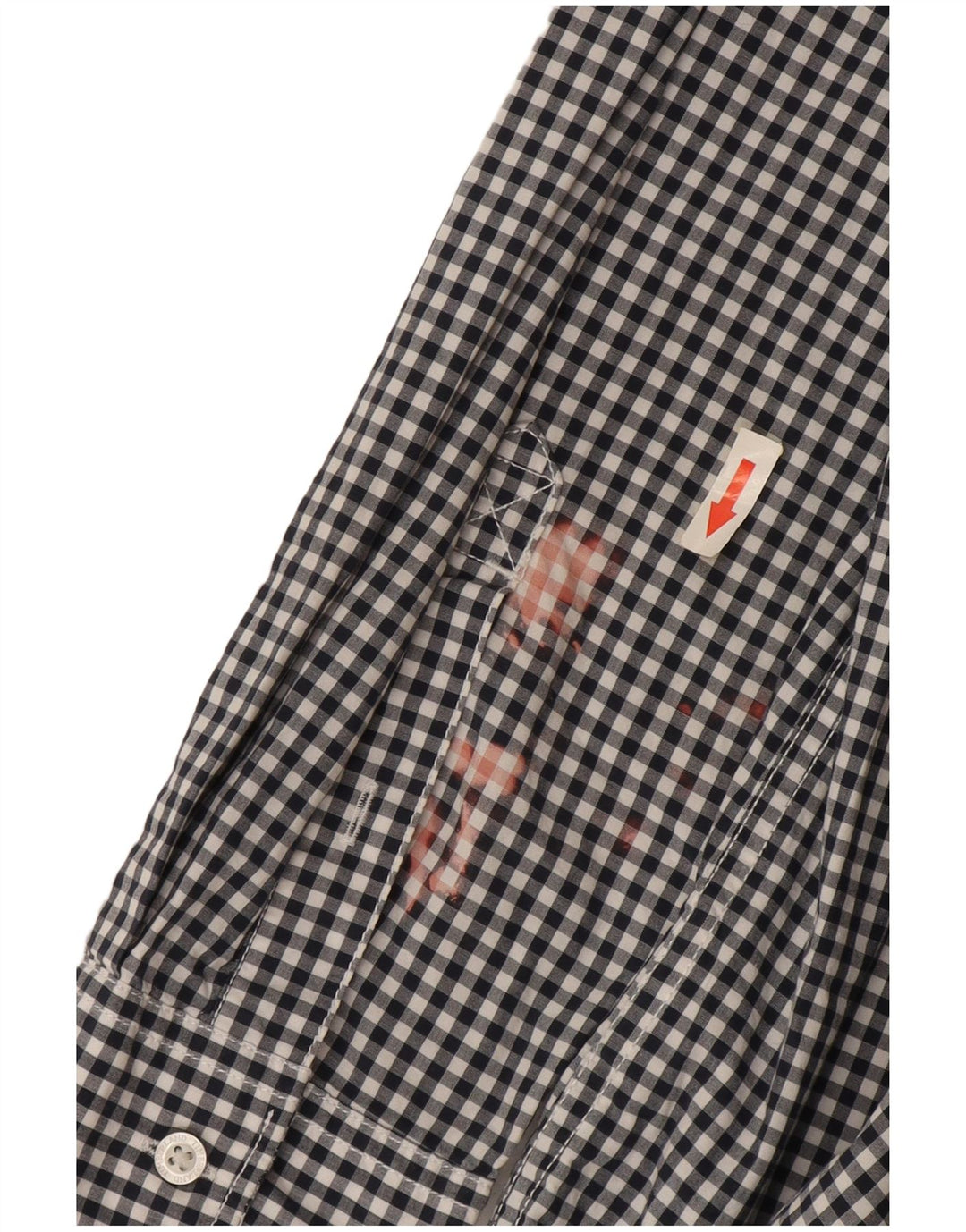 Timberland Herre Regular Fit skjorte Stor marineblå Gingham bomuld