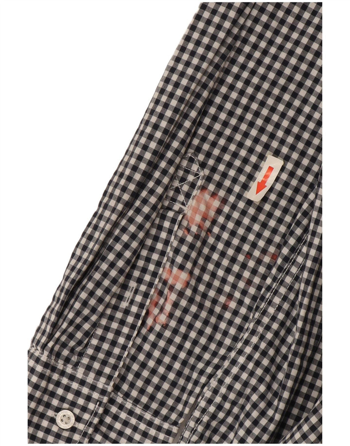 Timberland Herre Regular Fit skjorte Stor marineblå Gingham bomuld