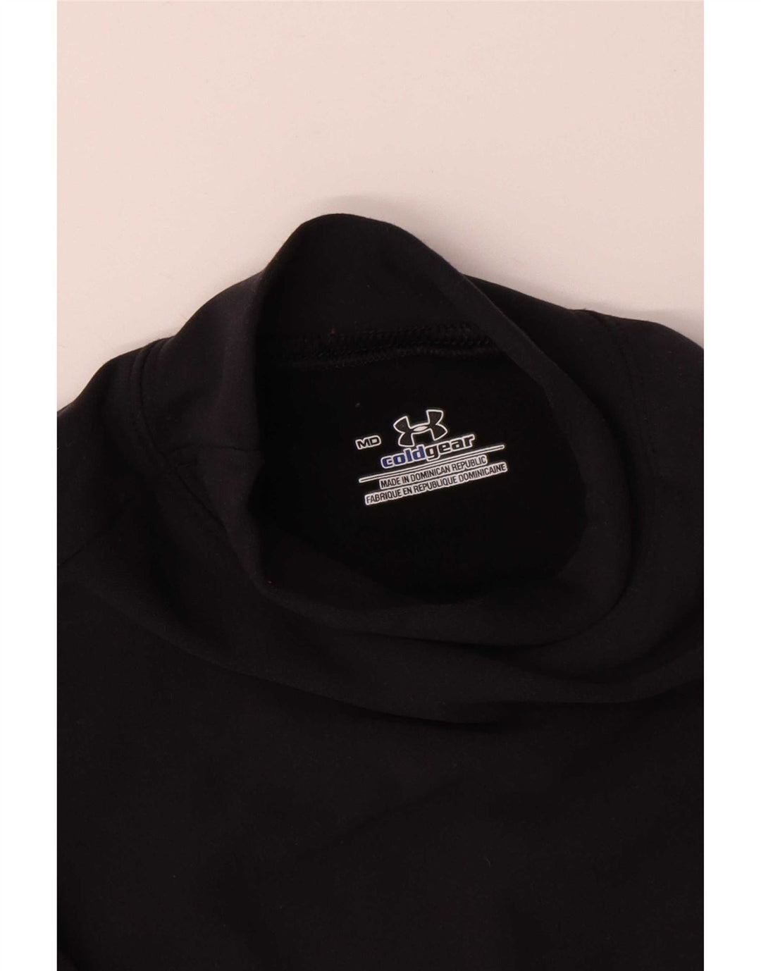 Under Armour Herre Cold Gear Top Langærmet Medium Sort Nylon