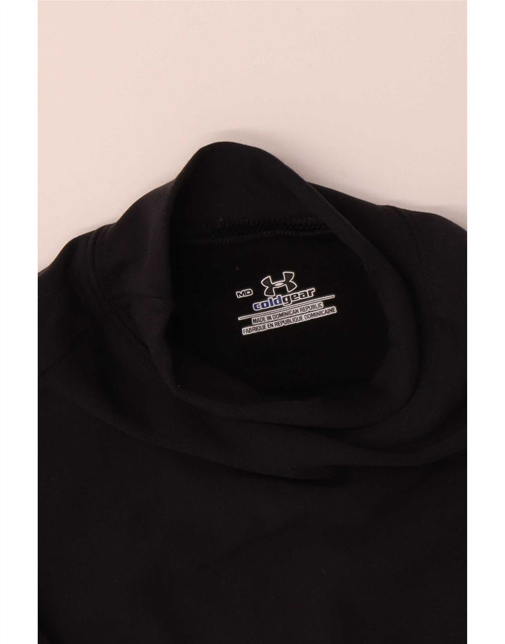 Under Armour Herre Cold Gear Top Langærmet Medium Sort Nylon