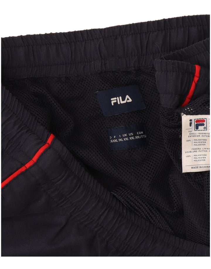 Fila Træningsdragt bukser til mænd 2XL marineblå polyester