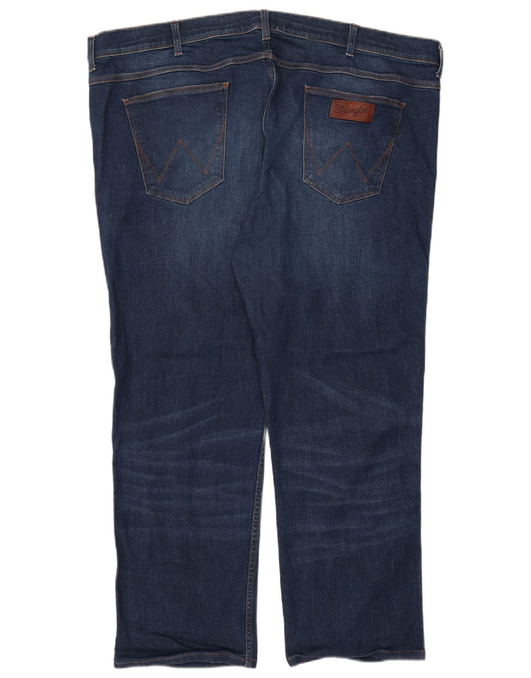 Wrangler Straight Jeans til mænd W47 L28 Marineblå