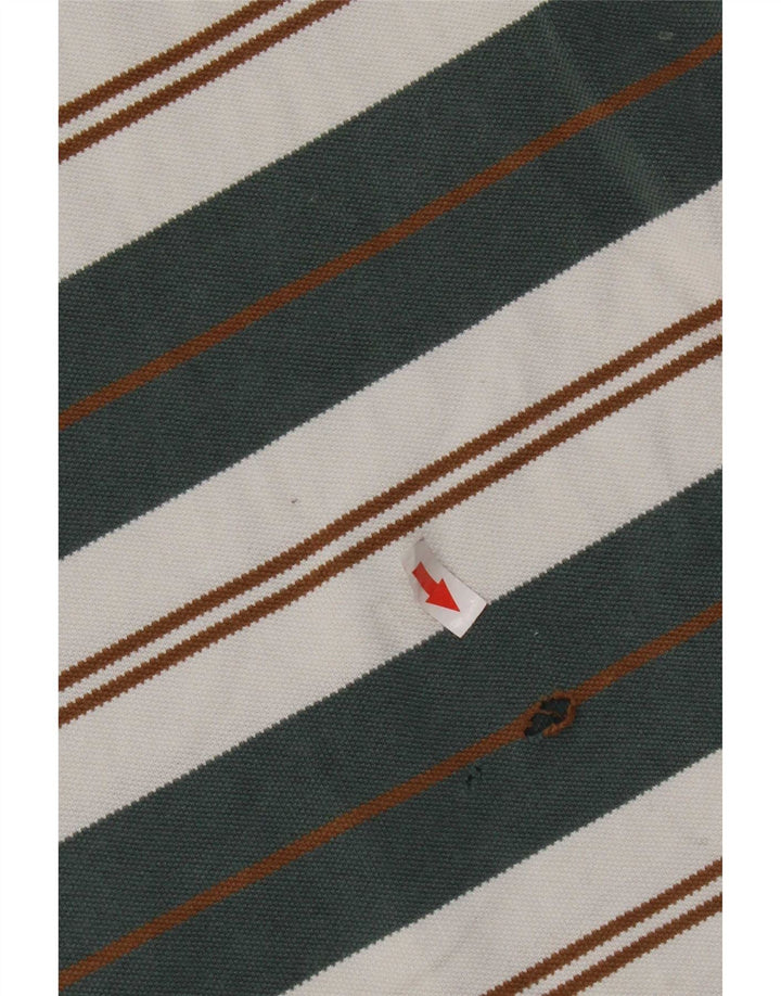 Fat Face Herre Polo Shirt XL Grøn Stribet Bomuld