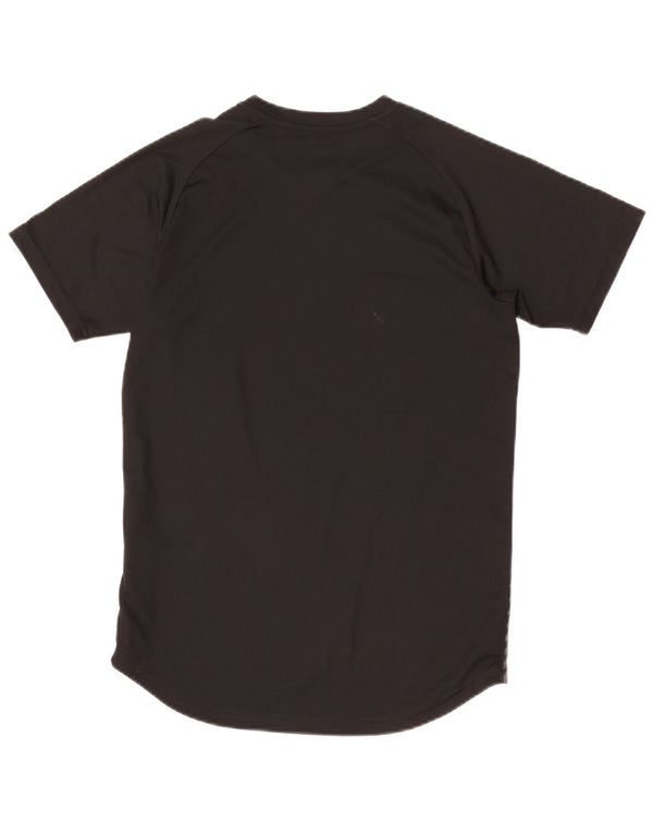 Puma Boys Grafisk T-Shirt Top 13-14 år Sort Geometrisk Polyester Sports