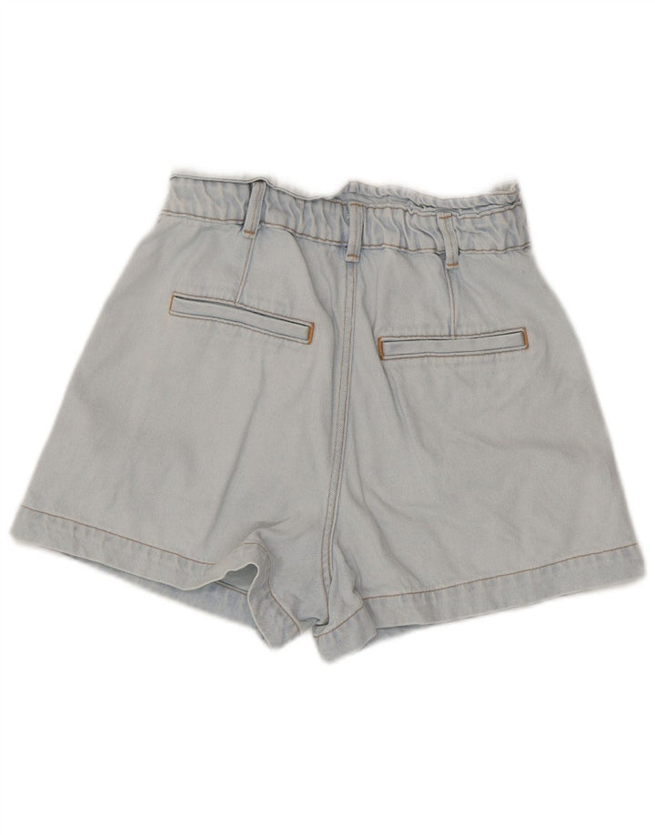Zara Dame Denim Shorts EU 38 Small W28 Blue