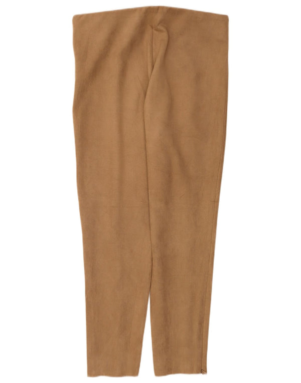 Zara Dame Skinny Casual Bukser XL W32 L26 Brun