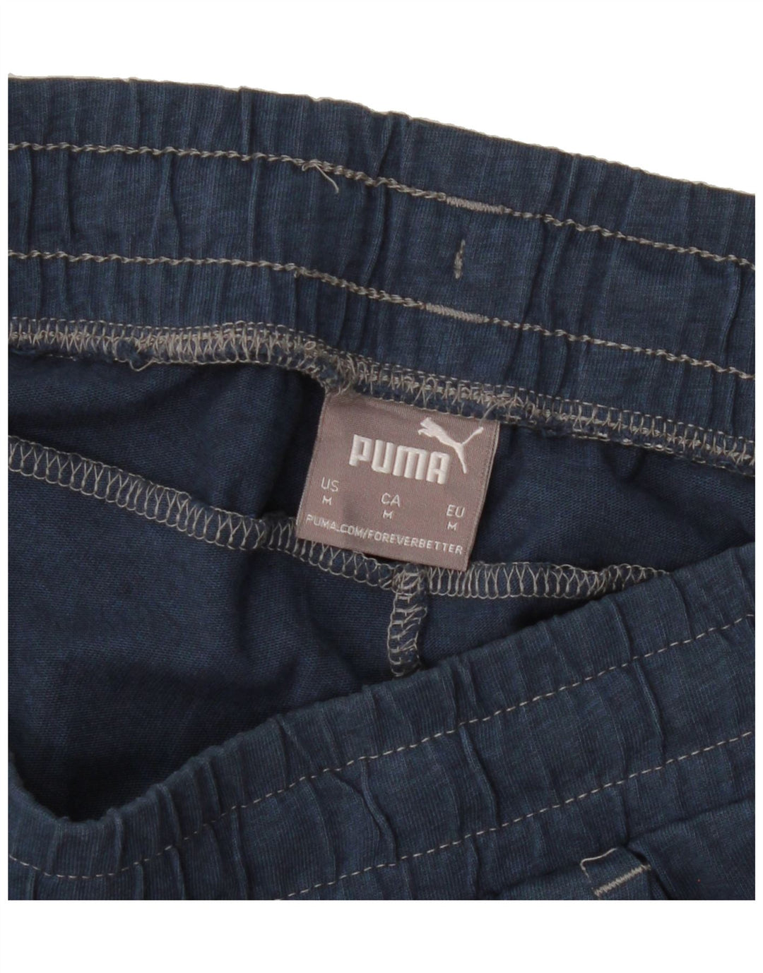 PUMA Womens Tracksuit Trousers Joggers UK 14 Medium  Navy Blue Vintage Puma and Second-Hand Puma from Messina Hembry 