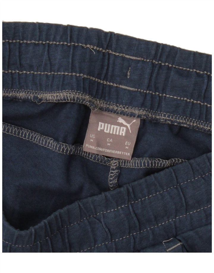 PUMA Womens Tracksuit Trousers Joggers UK 14 Medium  Navy Blue Vintage Puma and Second-Hand Puma from Messina Hembry 