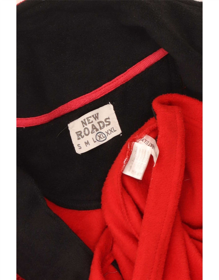 New Roads Fleecejakke til mænd UK 42 XL Rød Polyester