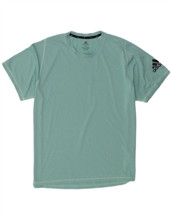 Adidas Herre Aeroready T-Shirt Top XL turkis polyester