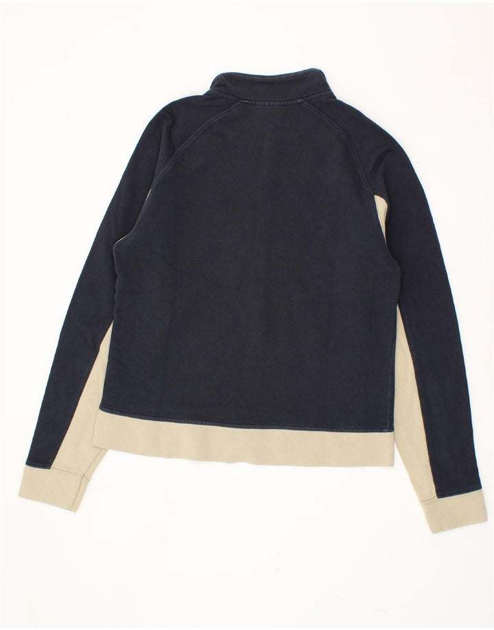 REEBOK Mens Tracksuit Top Jacket XS Navy Blue Colourblock Vintage Reebok and Second-Hand Reebok from Messina Hembry 