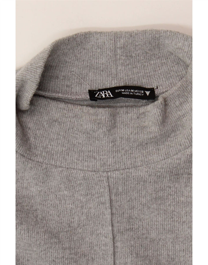 Zara Womens Shift Dress UK 12 Medium Grå