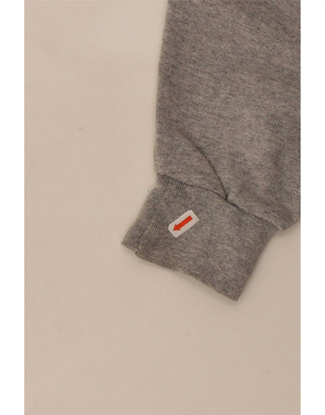 Champion Herre Grafisk Sweatshirt Jumper Medium Grå Flecked