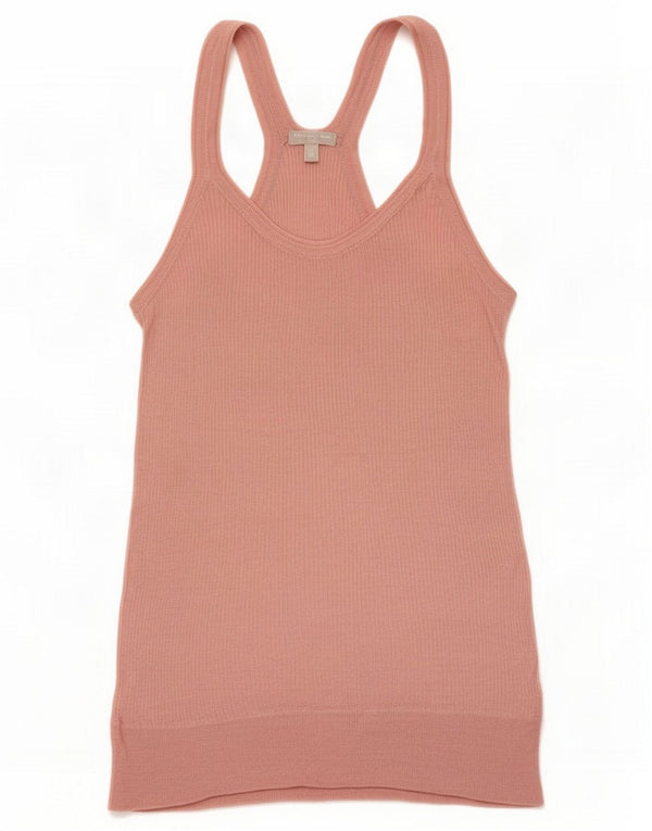 Massimo Dutti Damevest Top UK 12 Medium Pink