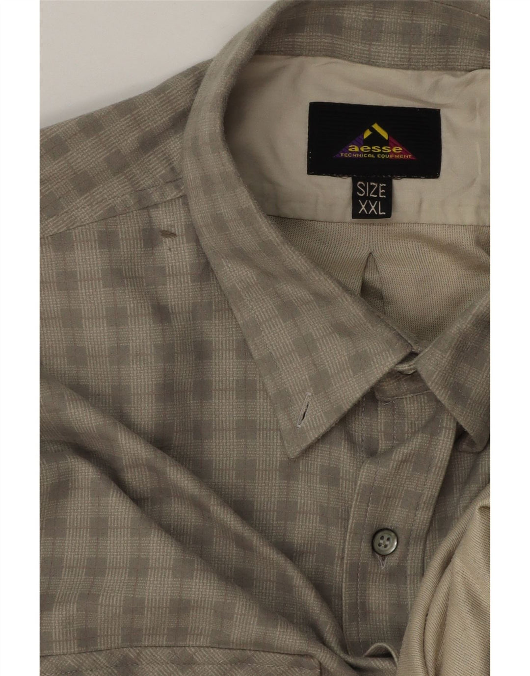 Aesse Herreskjorte 2XL Grå Gingham
