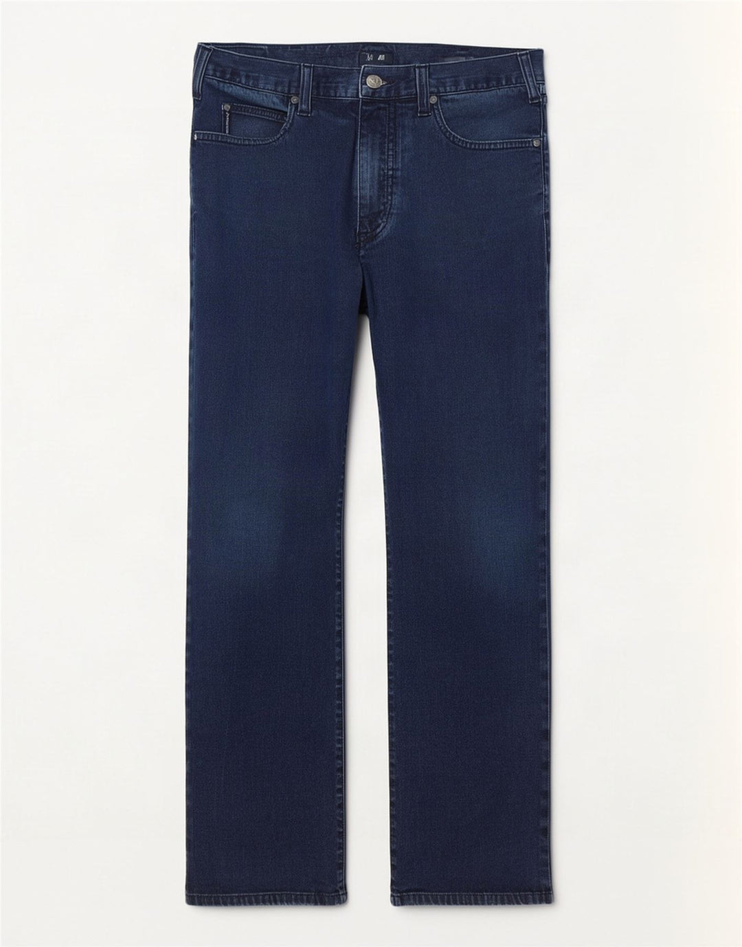 Armani Herre Regular Fit Straight Jeans W36 L28 Blå Bomuld