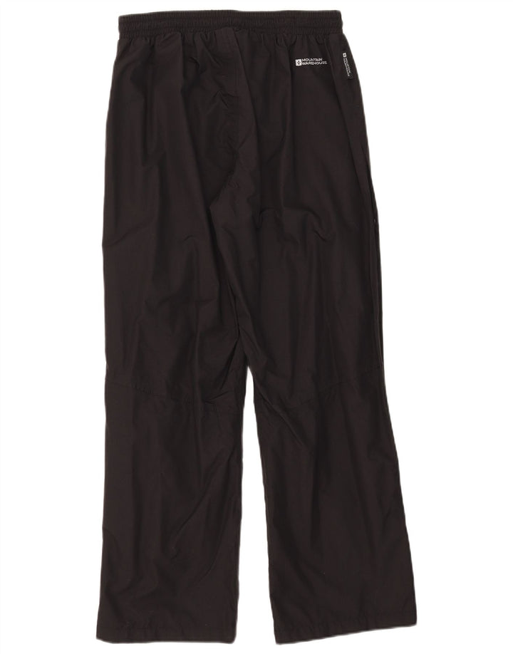 Mountain Warehouse Dame vandtætte bukser UK 10 Small Black Nylon