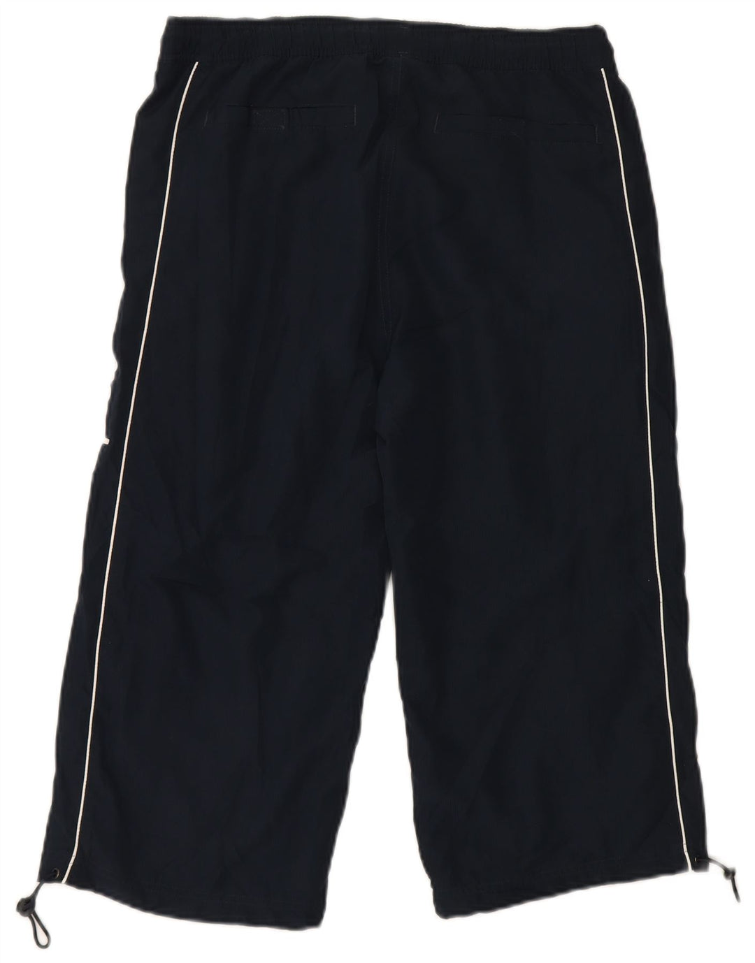 CHAMPION Mens Graphic Bermuda Sport Shorts Medium  Navy Blue Polyester