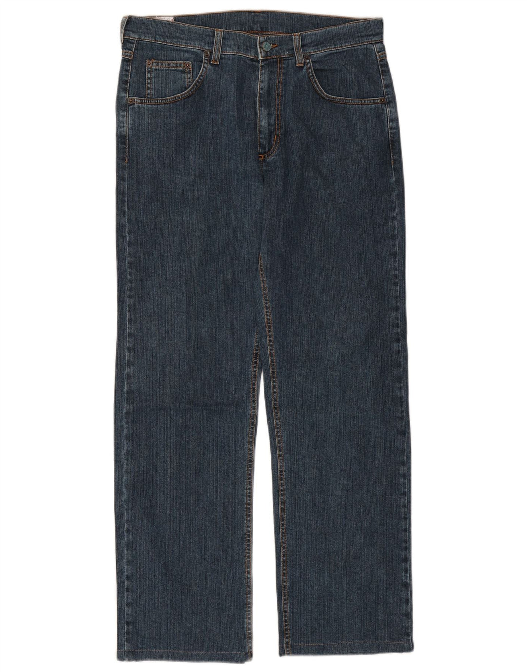 RIFLE Straight jeans til mænd W33 L29 blå bomuld