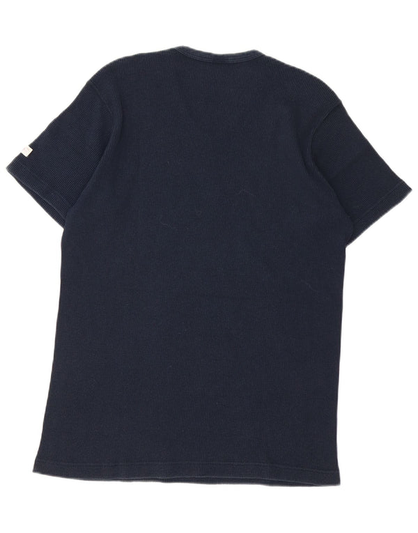 Levi's herre T-shirt top XL marineblå bomuld