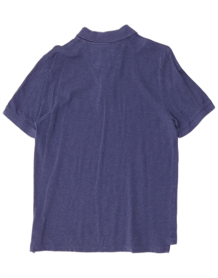 Brooks Brothers Herre Original Fit Polo Shirt Medium Blue Bomuld