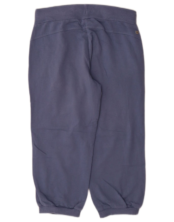 Puma Dame Capri Træningsdragt Bukser Joggers UK 8 Small Navy Blue Cotton
