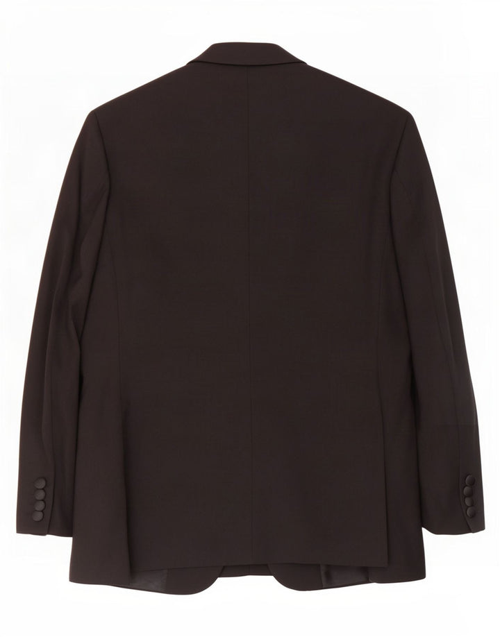 Marks & Spencer Herre 1-knap blazerjakke UK 38 Medium Sort Uld