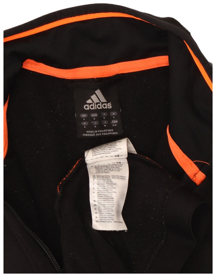 Adidas Herre Climalite Træningsdragt Topjakke Lille Sort Polyester Halloween