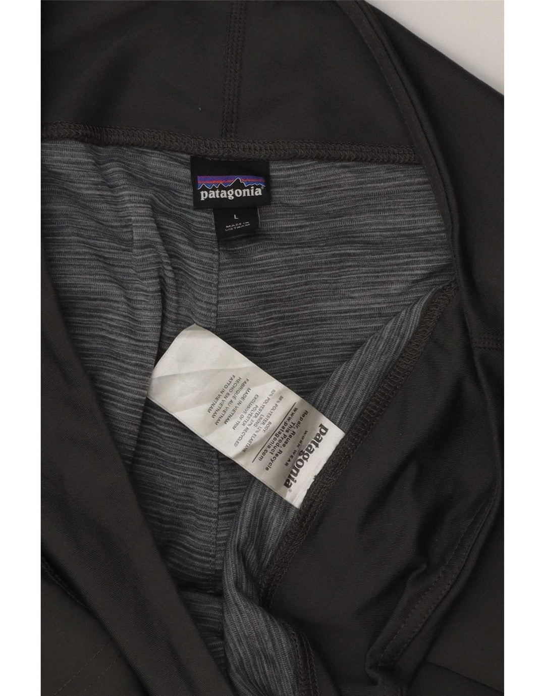 Patagonia Dame træningsdragt Bukser Joggers UK 16 Large Grå Polyester