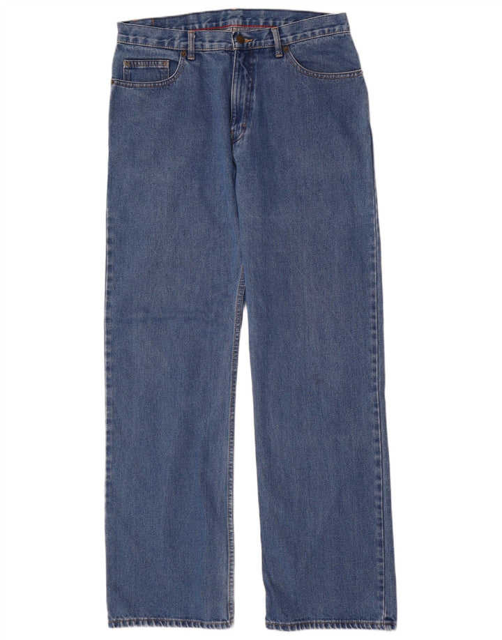 Marks & Spencer Herre Blue Harbor Straight Jeans W34 L33 Bomuld