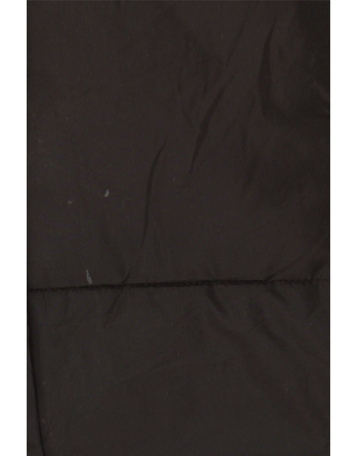 Free People Dame Oversized Polstret Jakke UK 16 Stor Sort Polyester