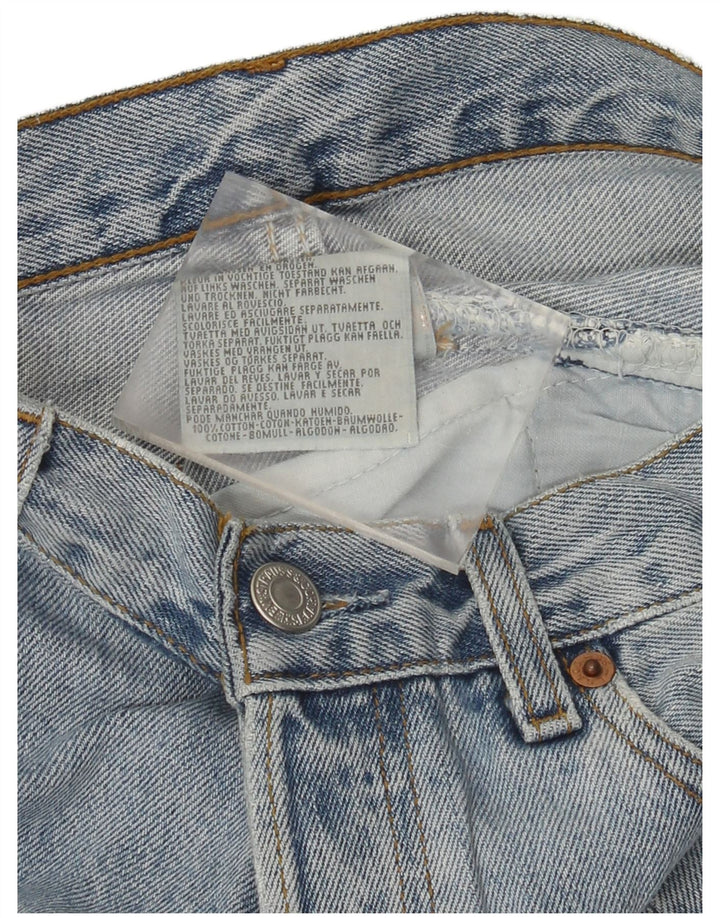 Levi's Herre 501 denimshorts W29 mellemblå bomuld