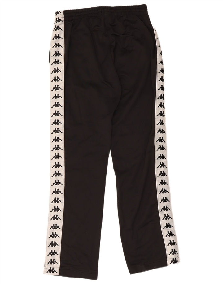 Kappa Herre grafisk træningsdragt Bukser Medium Sort Colourblock Polyester