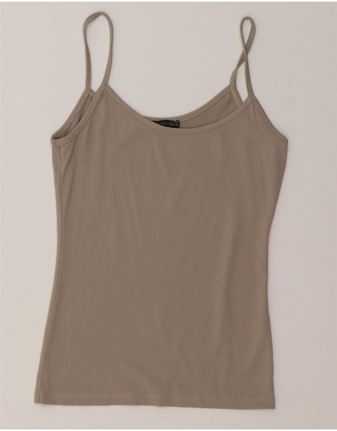 ZARA Womens Crop Cami Top UK 8 Small Grey