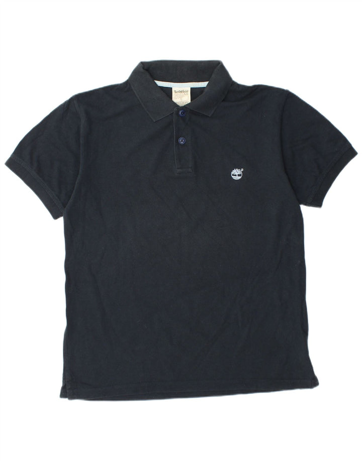 TIMBERLAND Herre Regular Fit poloshirt Stor marineblå bomuld
