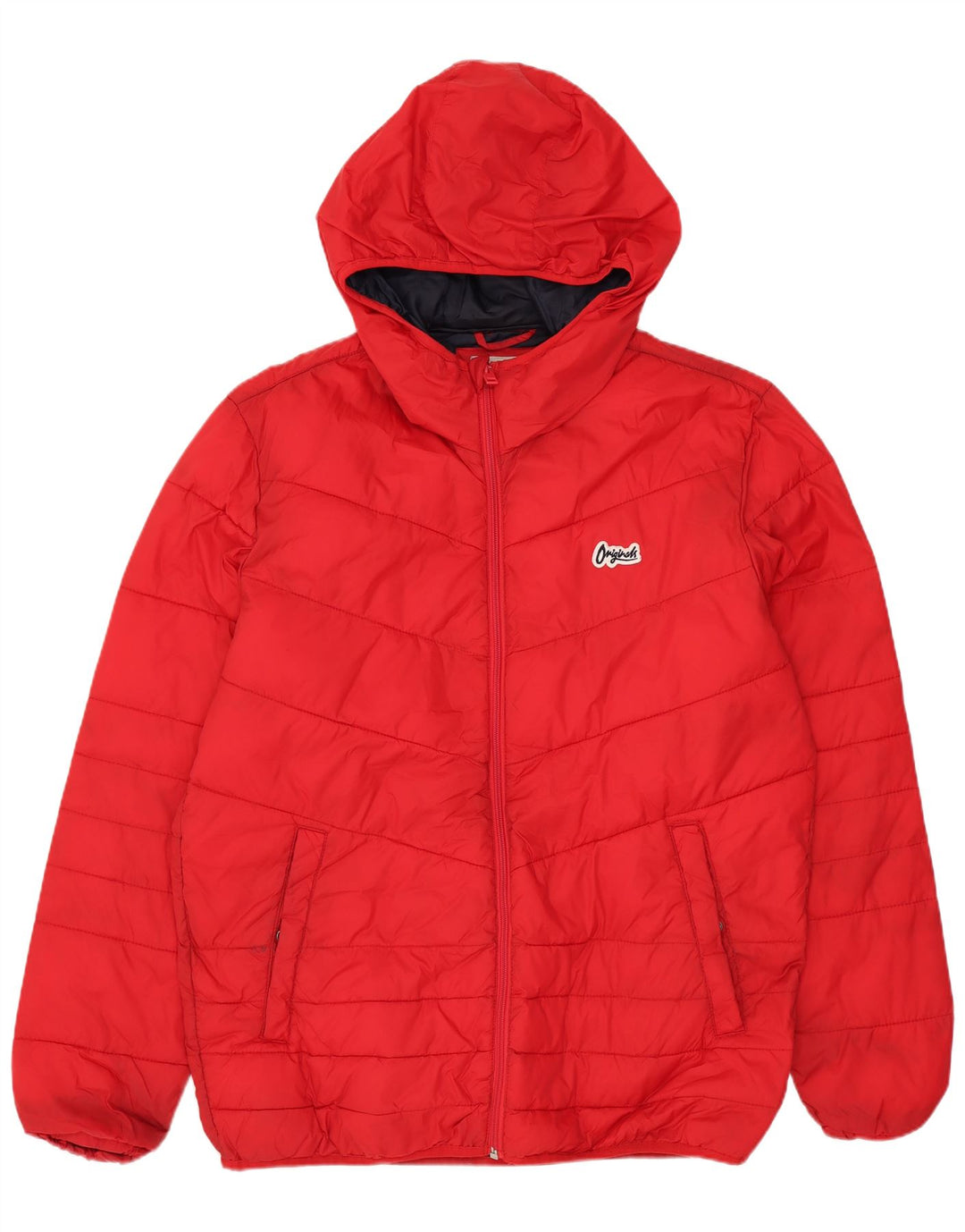 JACK & JONES Herre hættejakke UK 40 Large Red